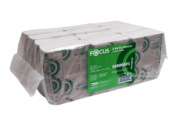Focus Optimim Z-Fold Towel White (2ply) 2