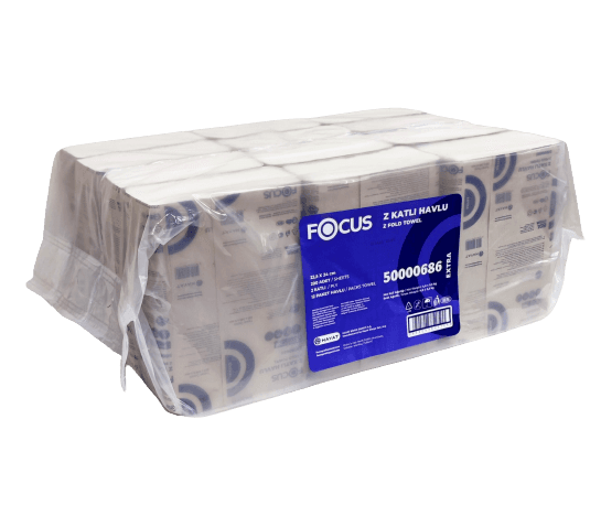 Focus Z-Fold Towel White (2ply) 2