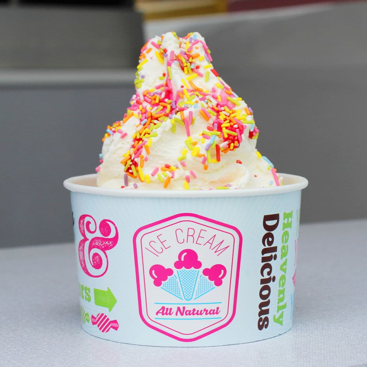 8oz "Chill" Ice Cream Cup 2
