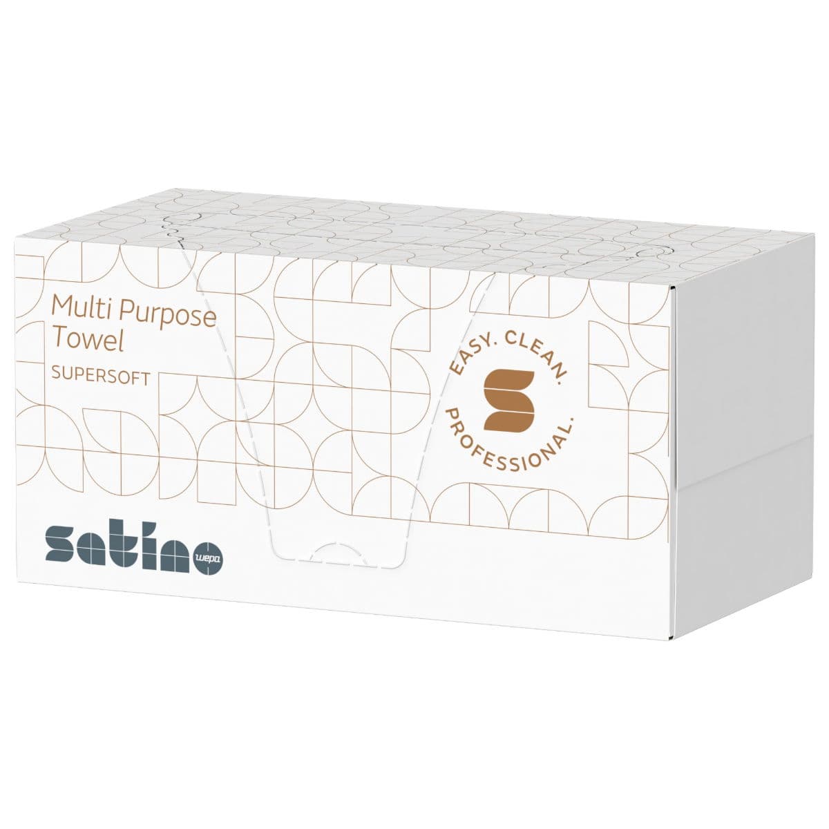 2ply Satino 22x21cm Multi-Purpose Hand Towel Box 4