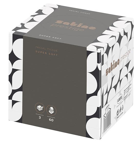 3-Ply Satino Prestige Facial Tissues 3