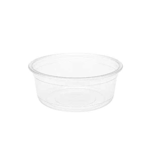8oz Clear Round Acai RPET Container 2