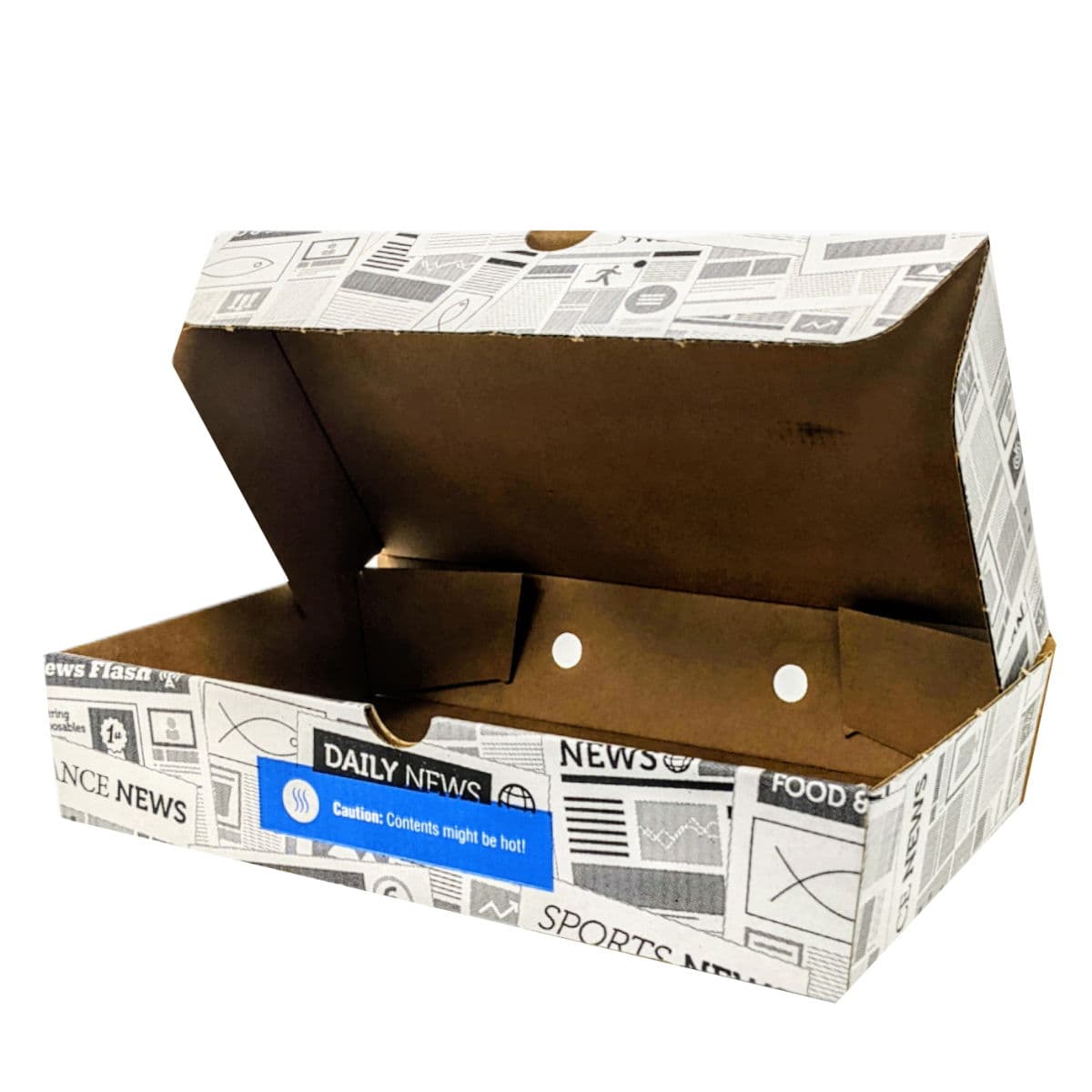 Small Corrugated Fish & Chip Box