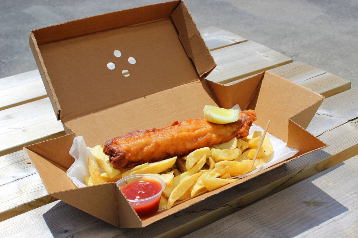 Premium Fold Out Burger Meal Box 2