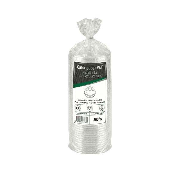 Flat Lid for 12/16oz Cater Juice Cups 2
