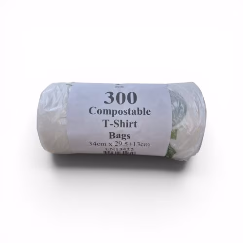 earth2earth Compostable T-Shirt Bag (Clear) 2