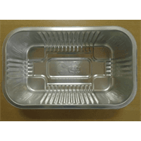 Rectangular Aluminium Smoothwall Tray (12x10x2") 3