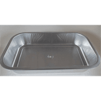Rectangular Aluminium Smoothwall Tray (12x10x2") 4