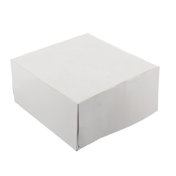White Cake Box (6x6x4")