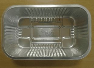 Aluminium Smoothwall Tray (265x162x75mm)