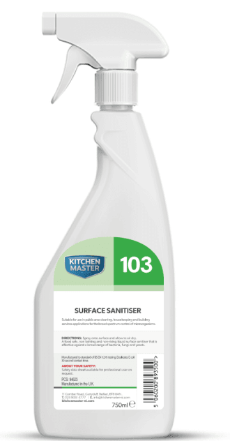 Kitchen Master Surface Sanitiser (750ml)