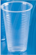 220ml Half Pint to Brim Transparent Cup