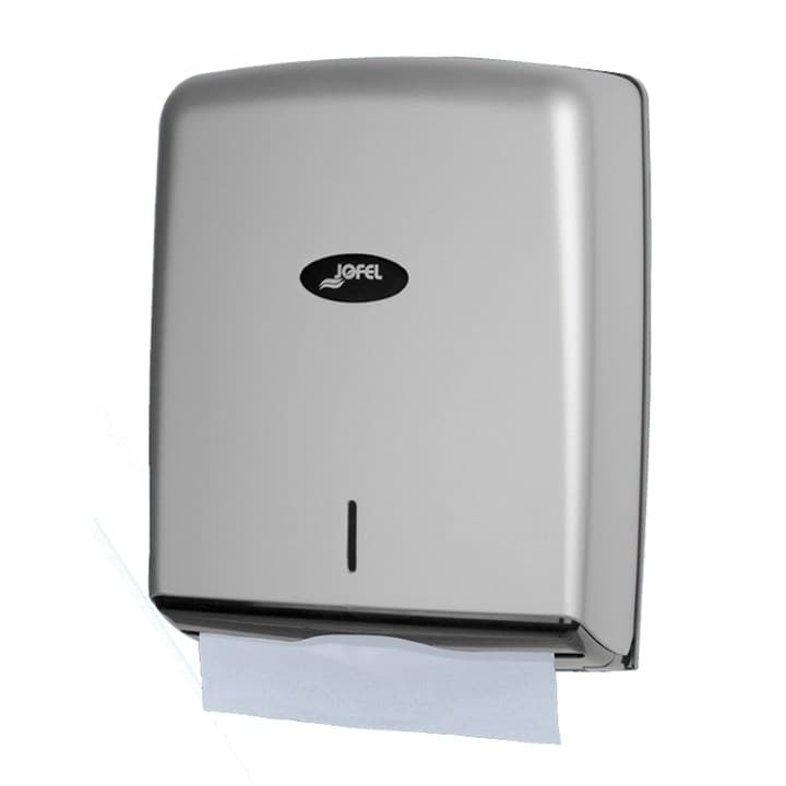 Silver C-Fold, V-Fold & Z-Fold Hand Towel Dispenser