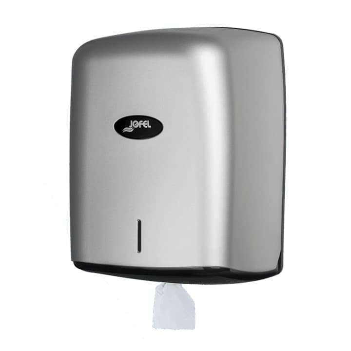 Silver Centrefeed Roll Dispenser