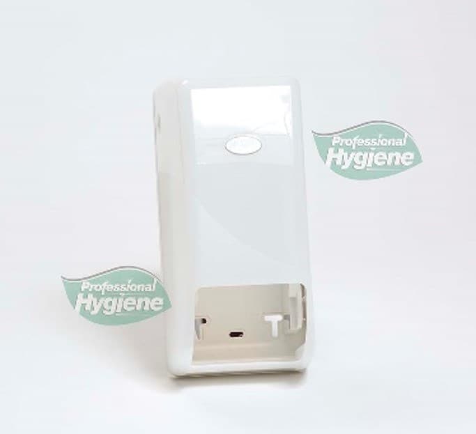 White Matic Toilet Roll Dispenser