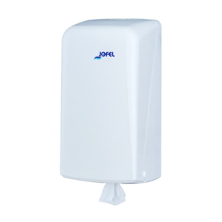 White Mini Centrefeed Roll Dispenser