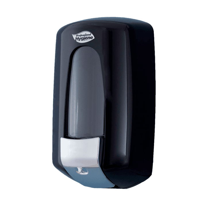 Refillable Soap Dispenser Glossy Black 900ml