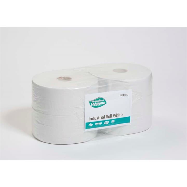 White Eco Industrial Roll (2ply, 288m)