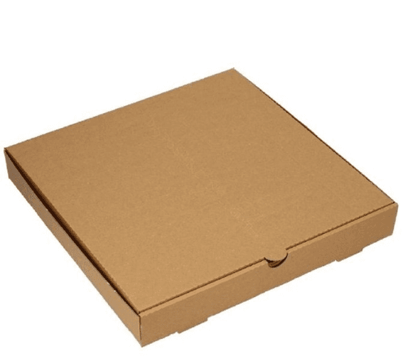 Plain Kraft Brown Pizza Box (7")