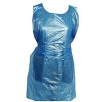 Blue LDPE Disposable Apron on a Roll (64 Gauge) 2