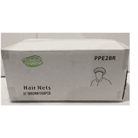 Green Nylon Hairnet (21") 2