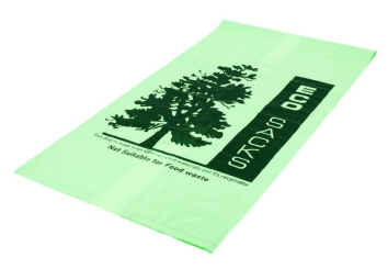 Green Recyclable Refuse Sack (26x44", 80 Gauge)