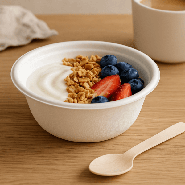 12oz Bagasse Bowl 2