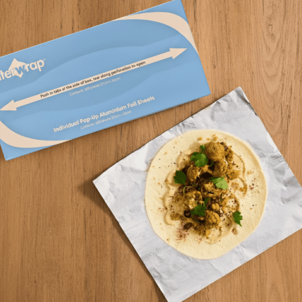 Caterwrap Aluminium Foil Pop-Up Sheet (30x27cm) 2