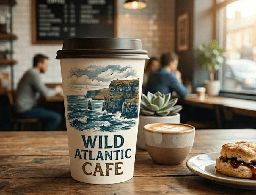 Wild Atlantic branded packaging
