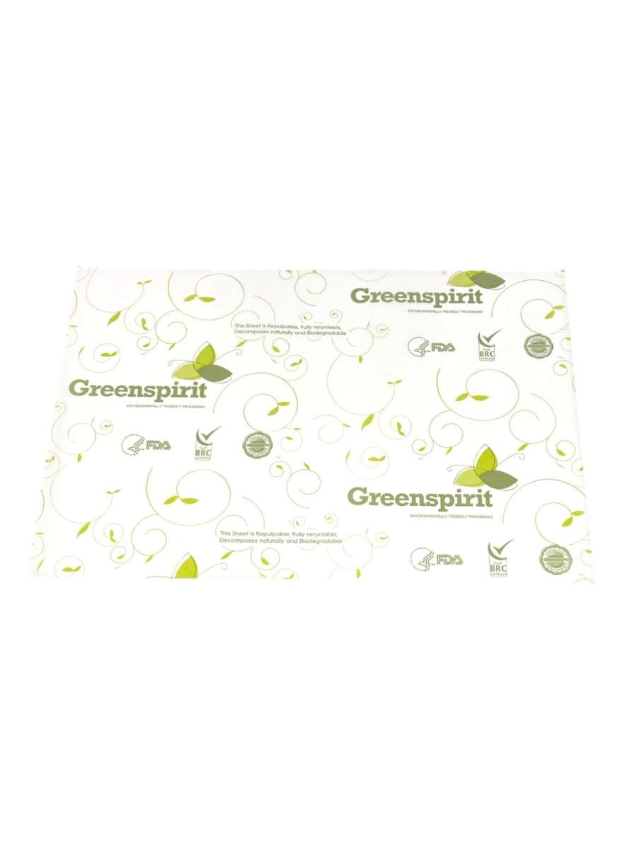 Greenspirit Compostable Greaseproof Sheets (300x450mm)