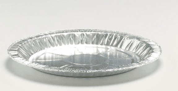 9" Round Tinfoil Plate