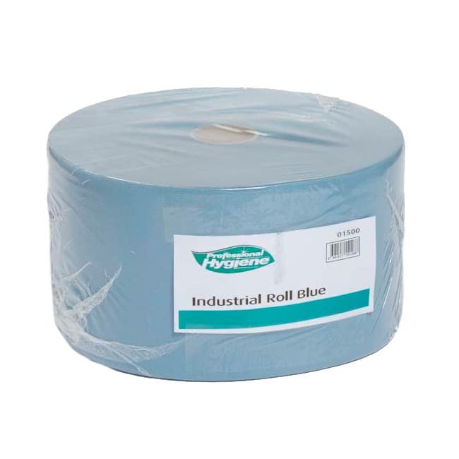 Industrial Blue Roll 1 Ply