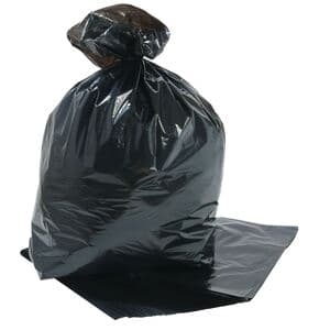 Black Office Bin Liner (24x 24")