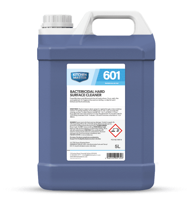 Kitchen Master 601 - Bactericidal Hard Surface Cleaner Sanitiser