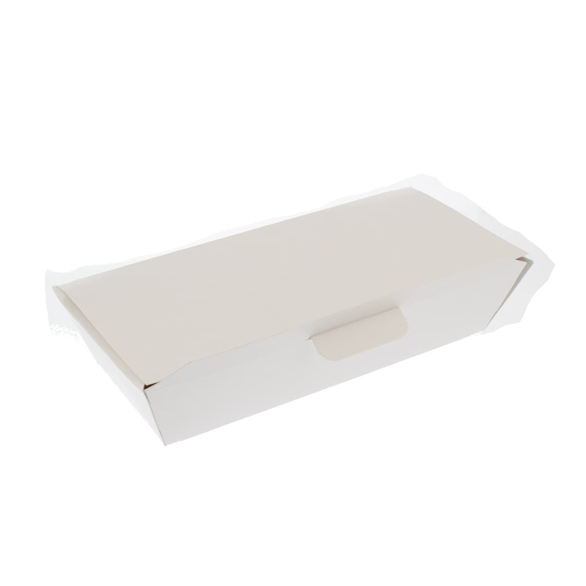 Large Nested White Fish And Chip Box