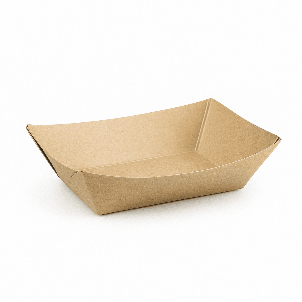 1/2 lb Kraft Paper Food Tray