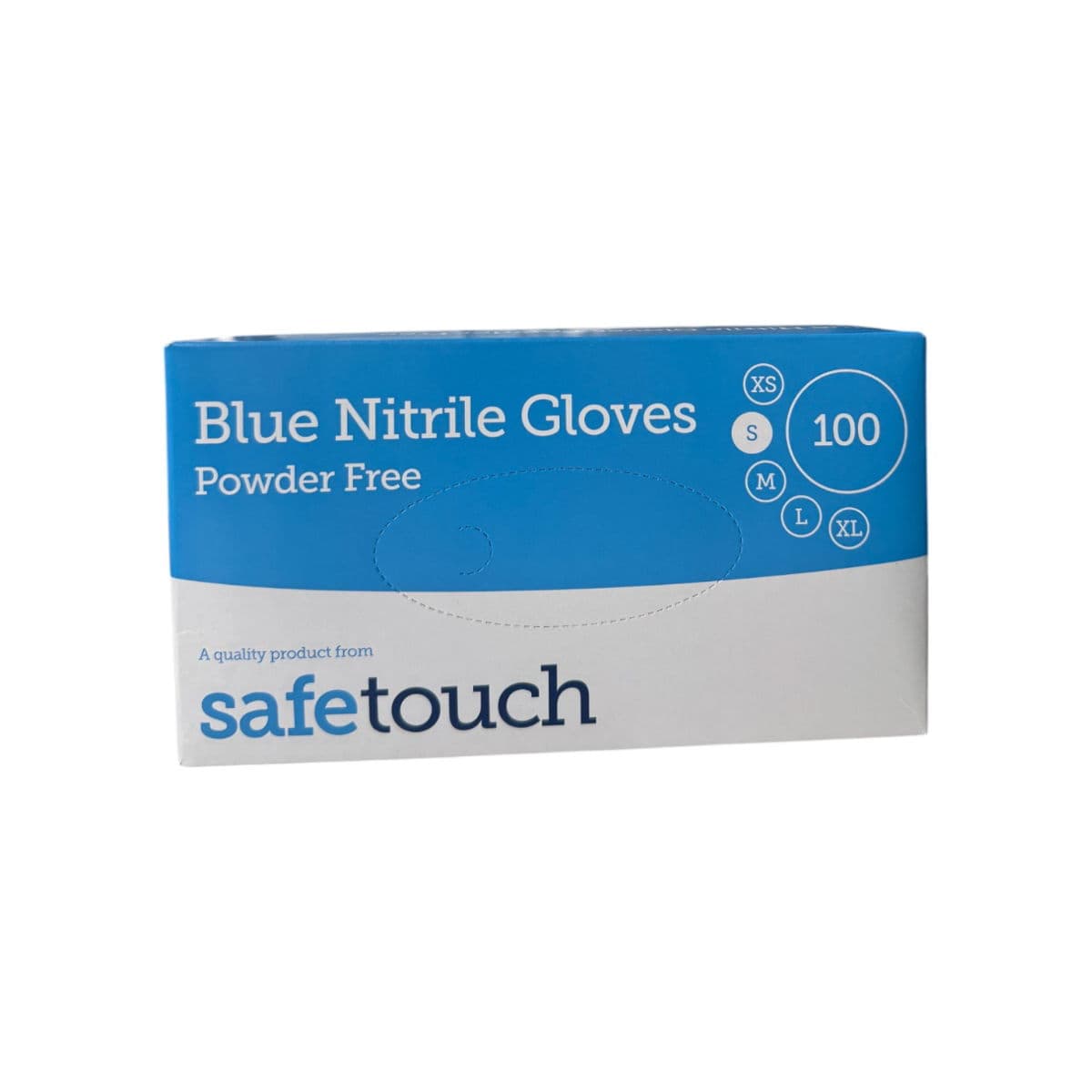 Powder Free Blue Nitrile Glove (Small)