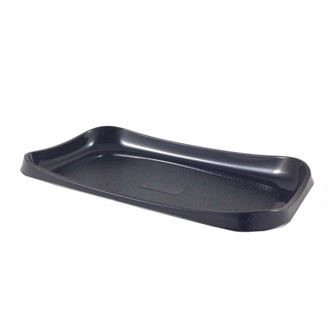 Black Snackipack Tray (198x100x25mm)