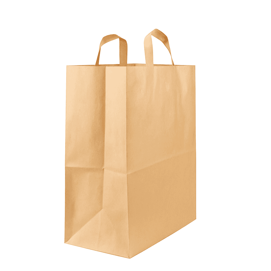 Medium Kraft Carrier Bag (220x100x240mm)