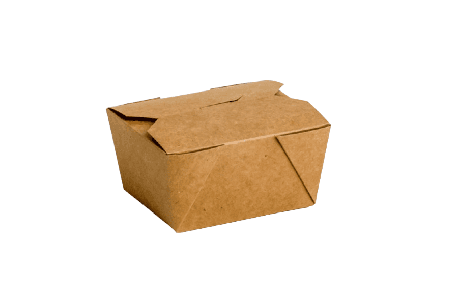 No.1 Kraft Biobox Container (26oz)