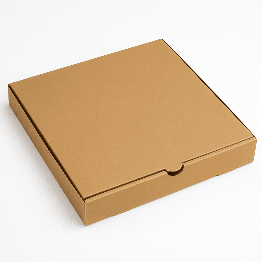Kraft Corrugated Pizza Box (12")