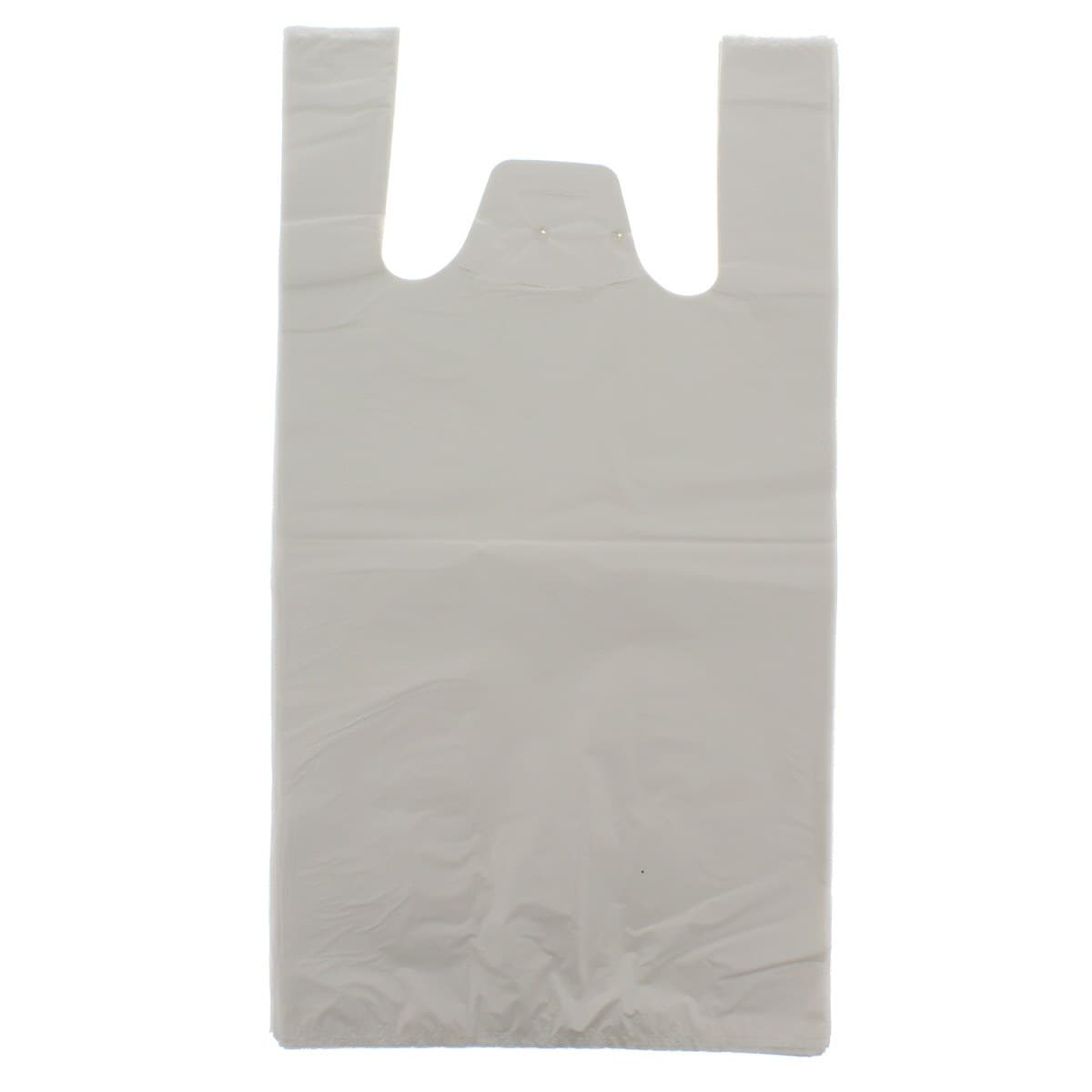 White HDPE Carrier Bag Heavy-Duty (580x304x200mm)
