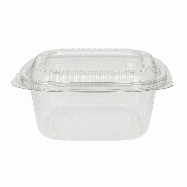 375cc rPET Square Hinged Salad Container