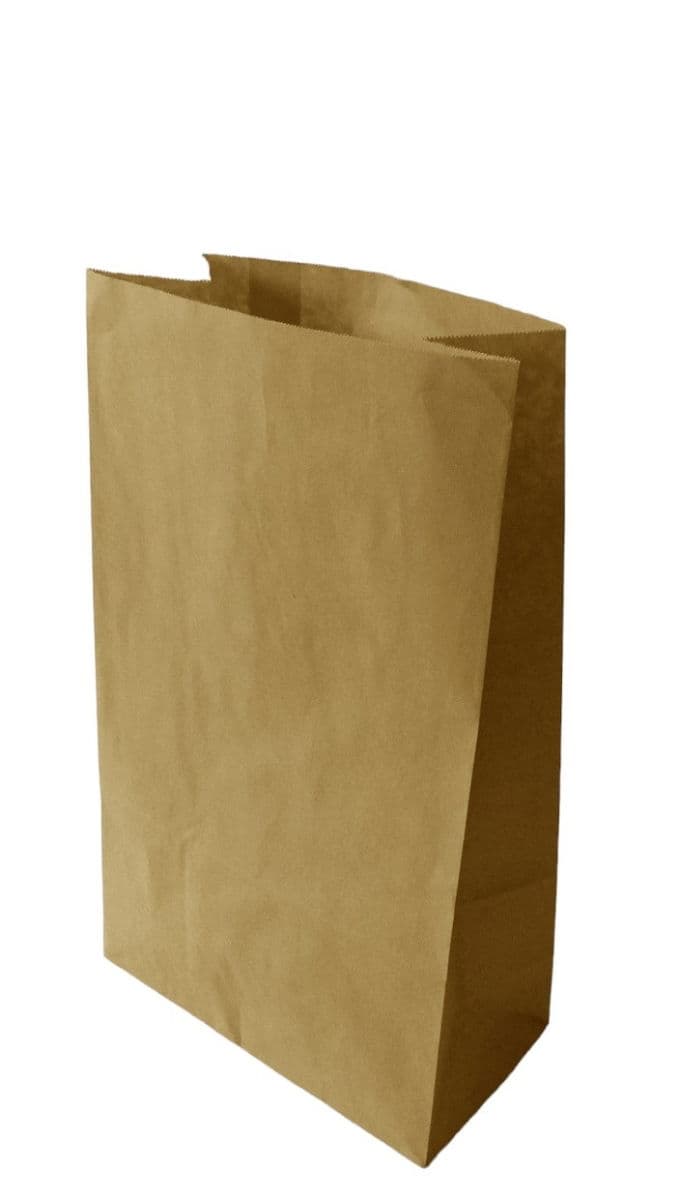 SOS Kraft Takeaway Bags (10x15x12)
