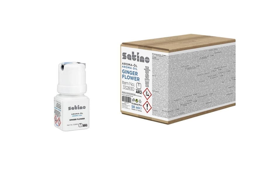 Satino Ginger Flower Liquid Air Freshener (AR2, 50ml, 6-Pack)