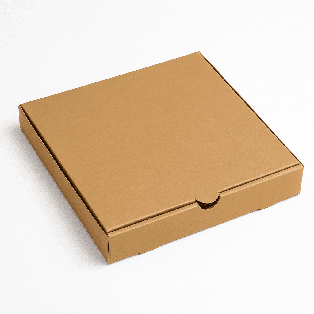 Kraft Corrugated Pizza Box (10")