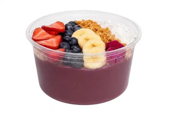 12oz Clear Round Acai RPET Container