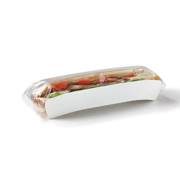 Kraft Baguette Packaging with Film