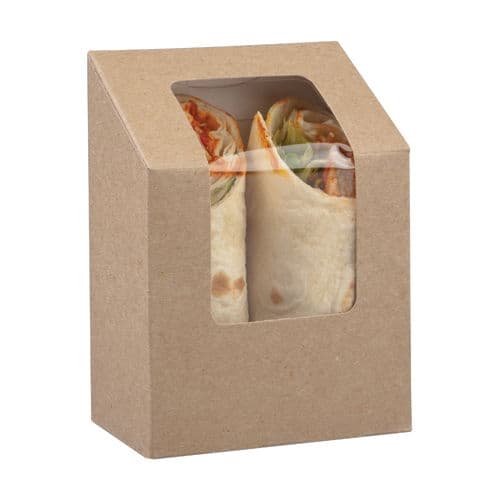 Kraft Compostable Wrap/Tortilla Pack (500)