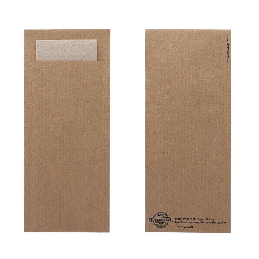 Kraft Ecopouchette Pocket Napkin